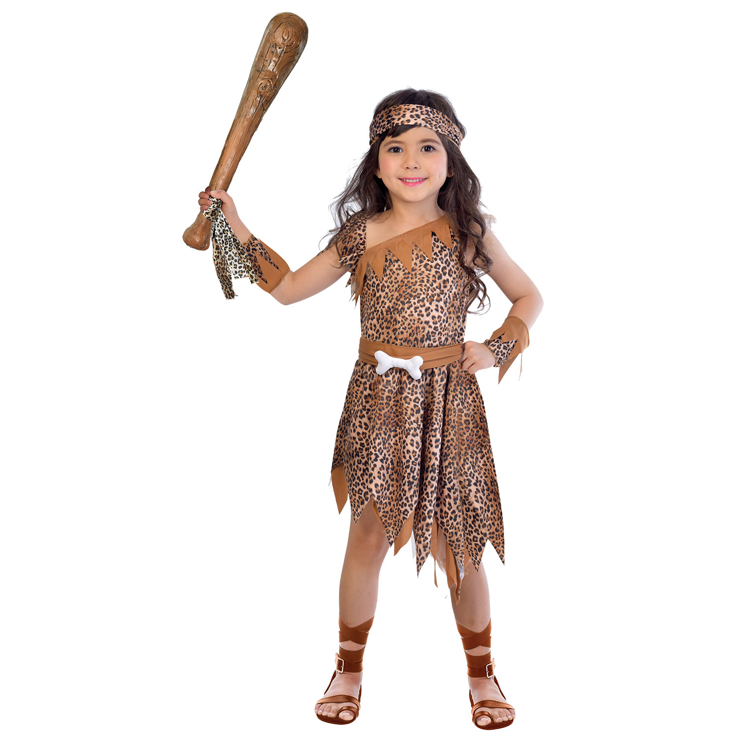 Cave Girl Costume Age 4 6 Years 1 PC Amscan International